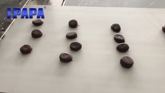400mm 냉동 바나나 초콜릿 침몰 기계 / Máquina de inmersión de chocolate