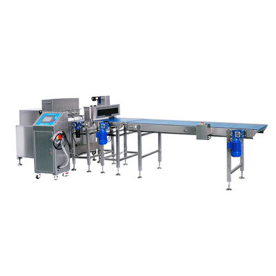 좋은 가격 Automatic Multi-Row Energy Bar Production Line with 6 Row Output and 304 Stainless Steel for Sticky Recipes 온라인으로