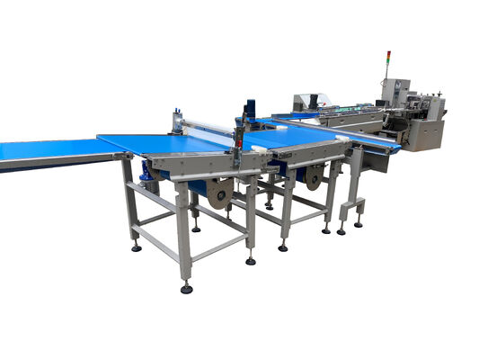 좋은 가격 Full Automatic Flow Wrap Food Sorting and Flow Packing Machine 온라인으로