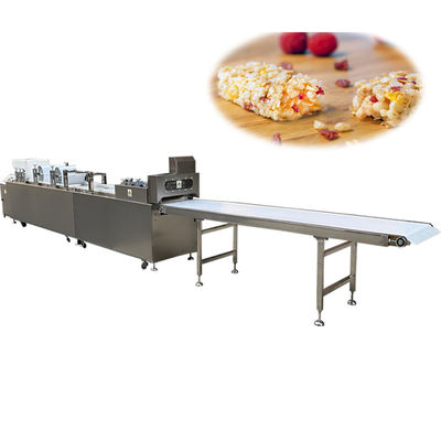 좋은 가격 P401 자동 곡물 막대 생산 라인 150kg/h-250kg/h 그라놀라 막대 제조 기계 온라인으로