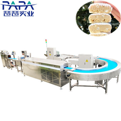 좋은 가격 분 6.5KW 당 스테인리스 초콜릿 바 생산 라인 120-540 PC 온라인으로